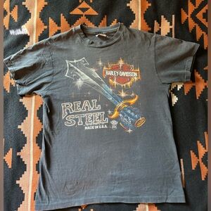 Harley Davidson real steel shirt
